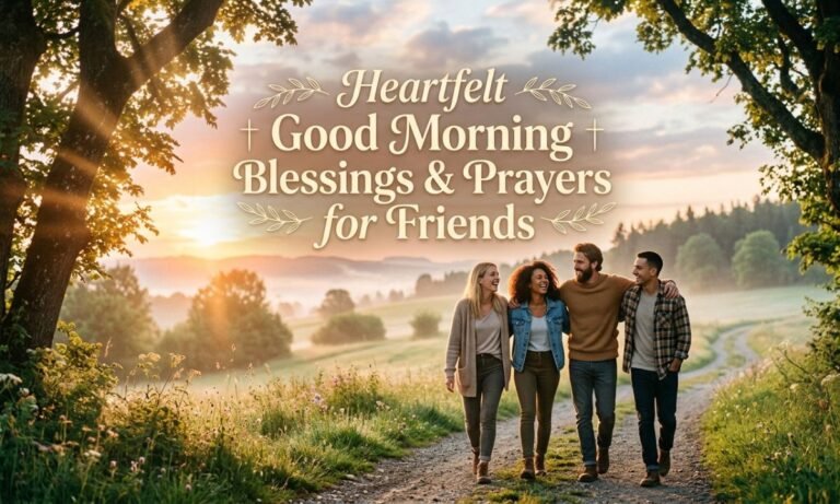 Heartfelt Good Morning Blessings & Prayers for Friends 