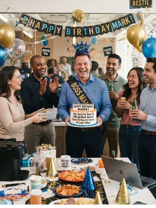 Short Funny Birthday Wishes for Boss