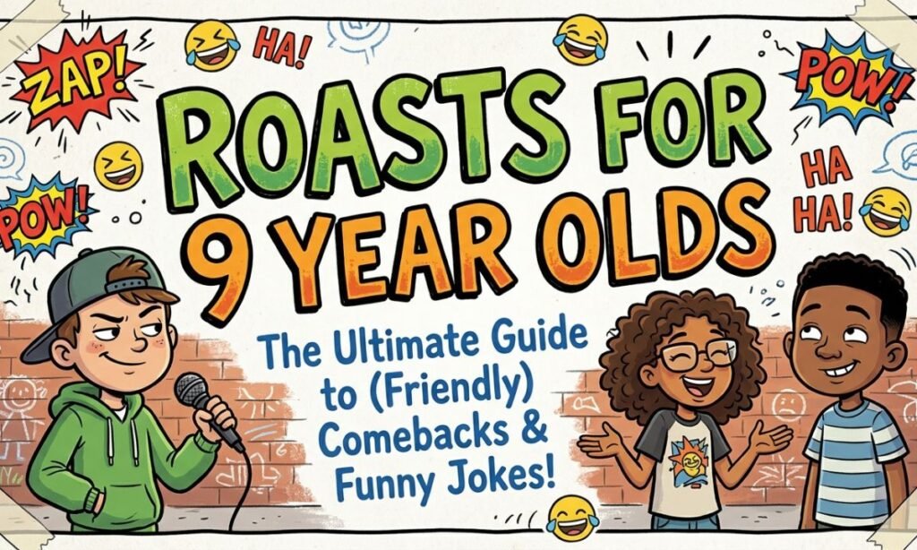 Roasts for 9 Year Olds