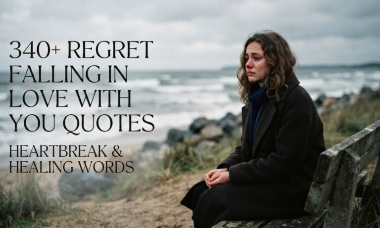 Regret Falling in Love With You Quotes