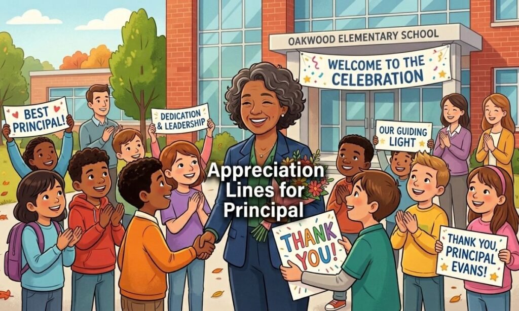 Appreciation Lines for Principal