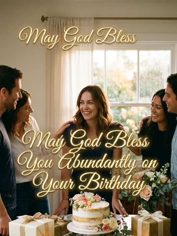 May God Bless You Abundantly on Your Birthday