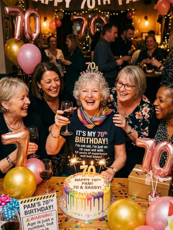 Funny 70th Birthday Quotes for a Friend