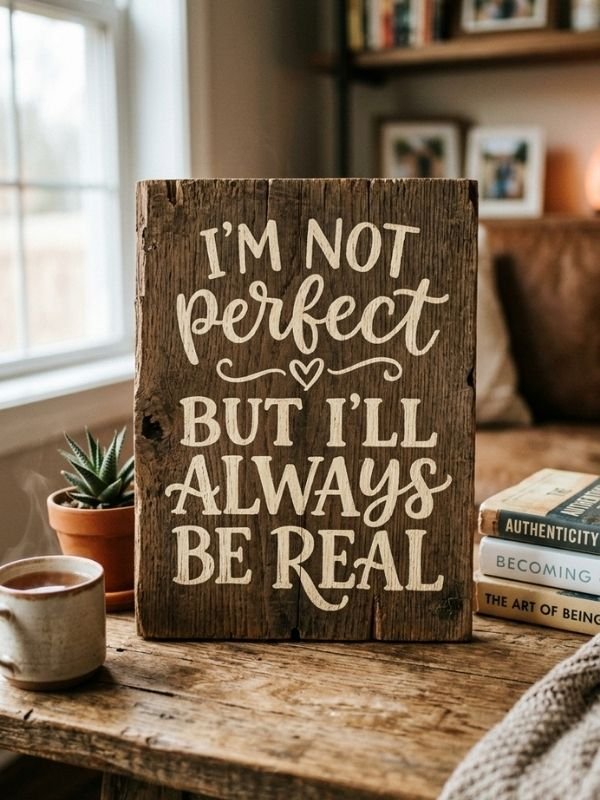 I'm Not Perfect but I'll Always Be Real Quotes