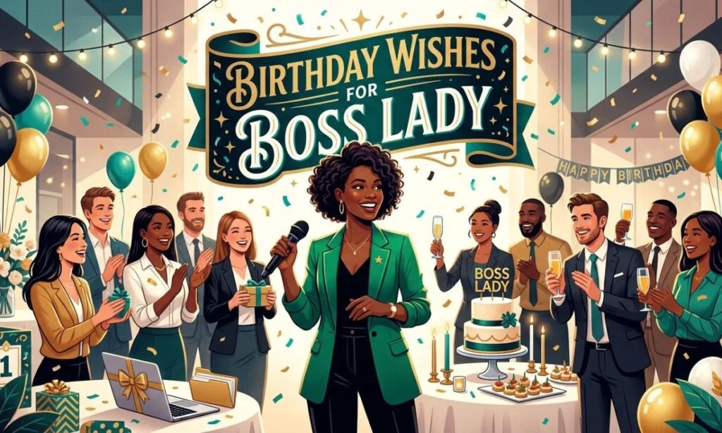 Birthday Wishes for Boss Lady
