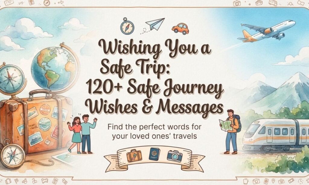 Wishing You a Safe Trip: 120+ Safe Journey Wishes & Messages