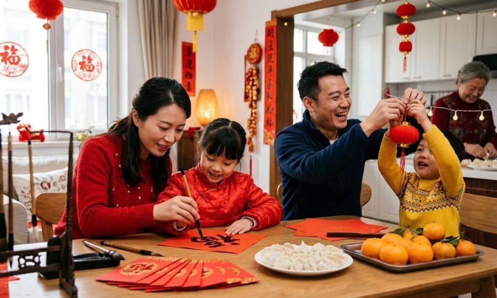 Spring Festival Wishes for Grandchildren