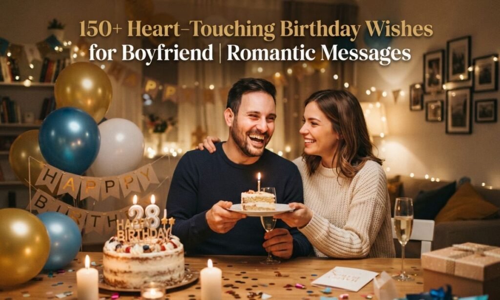 150+ Heart-Touching Birthday Wishes for Boyfriend | Best Blessings