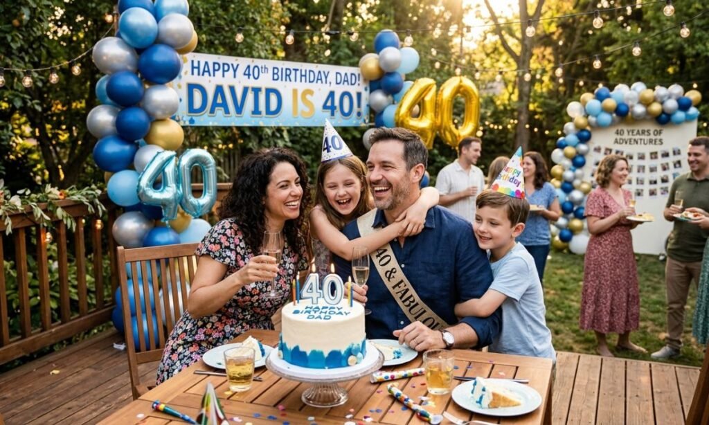 40th Birthday of Dad