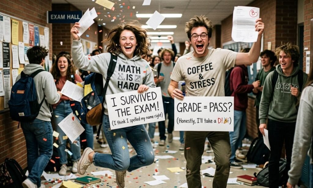 Funny Exam Success Wishes for a Student