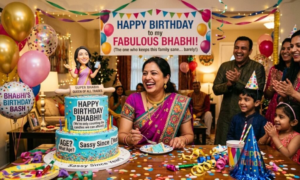 Birthday for Bhabhi from Nanad
