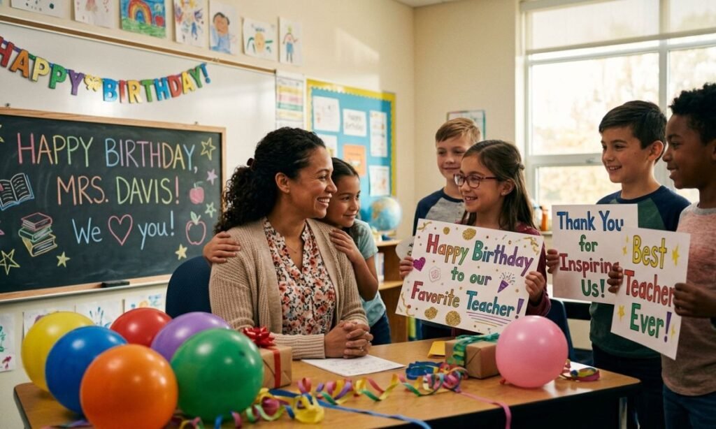 Belated Happy Birthday Wishes for Teachers