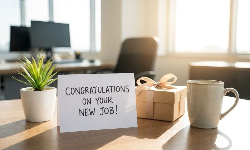 New Job Wishes and Congratulations Messages