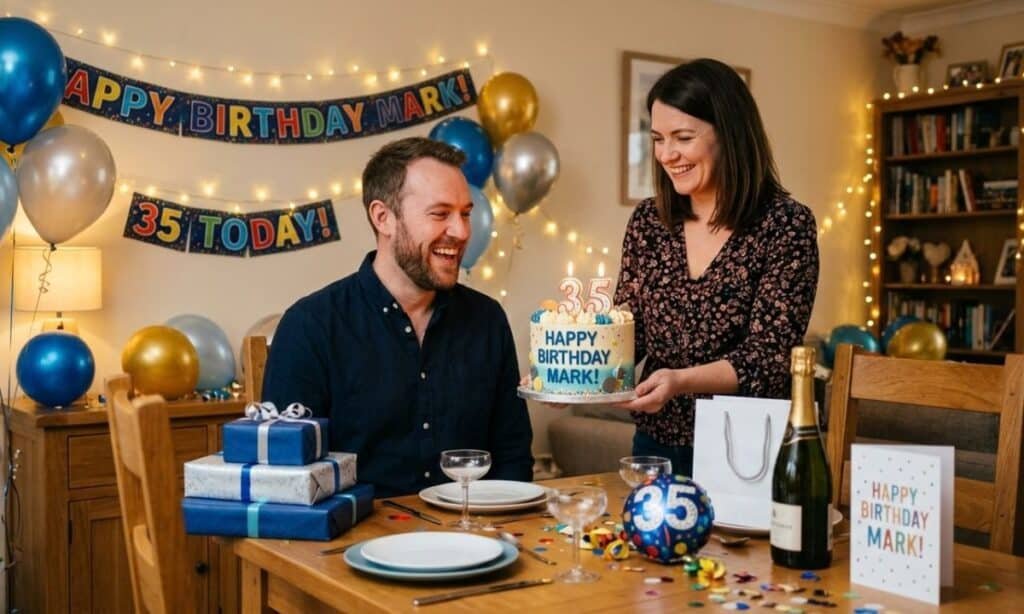 Touching Birthday of Husband