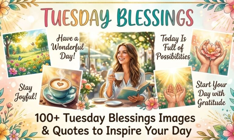 100+ Tuesday Blessings Images & Quotes to Inspire Your Day