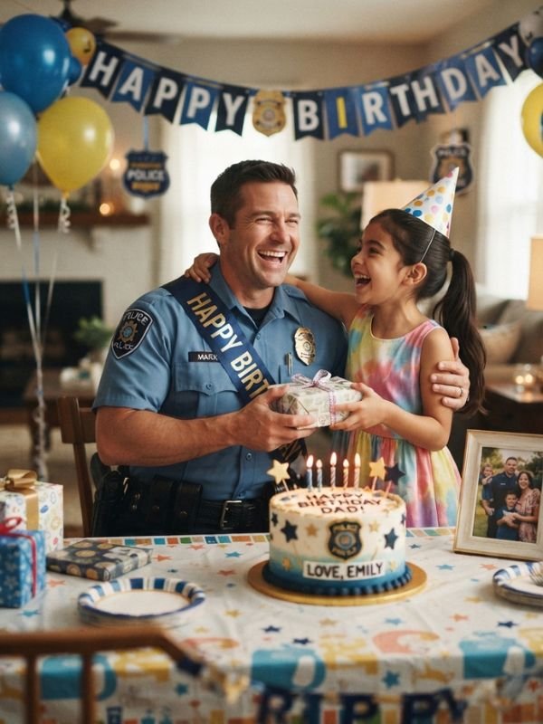 Heart Touching Birthday Wishes for Police Officer