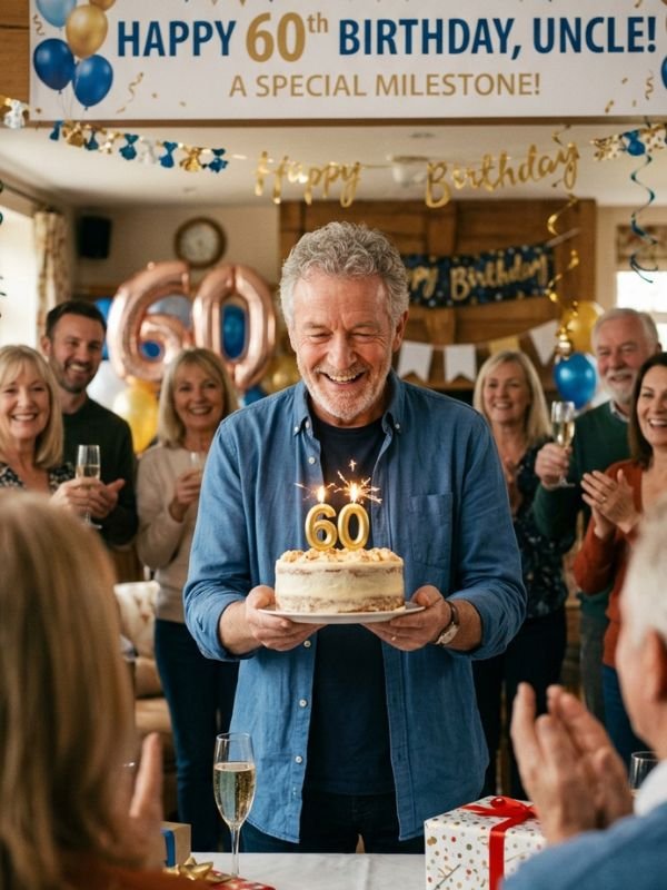 60th Birthday Wishes for Guardian Uncle