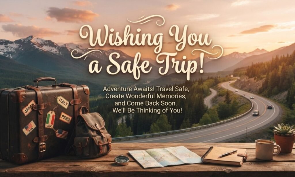 Wishing You a Safe Trip Message