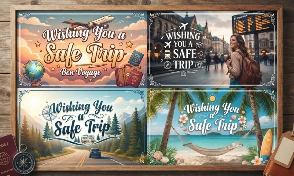 Safe Trip Wishes