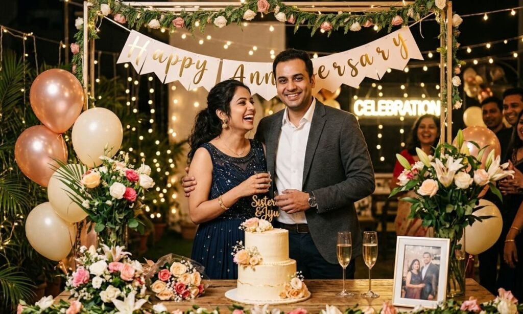 Wedding Anniversary for Sister and Jiju