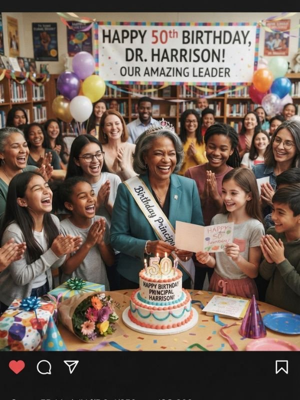Birthday Wishes for Principal from Students