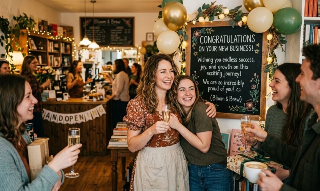 Congratulations Messages for a Friend Opening a New Business🤝