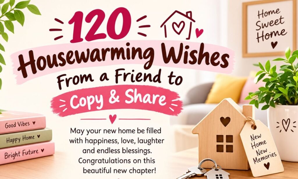 120 Best Housewarming Wishes From a Friend to Copy & Share