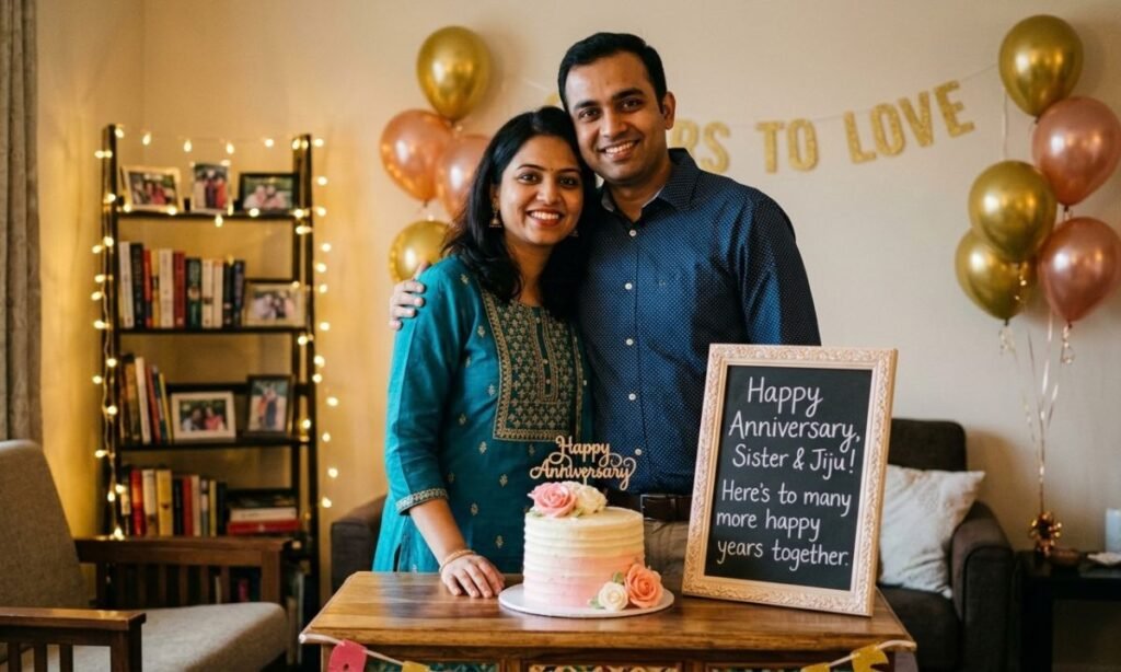 Anniversary for Sister and Jiju 