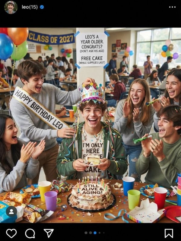 Funny Birthday Wishes for a School Friend