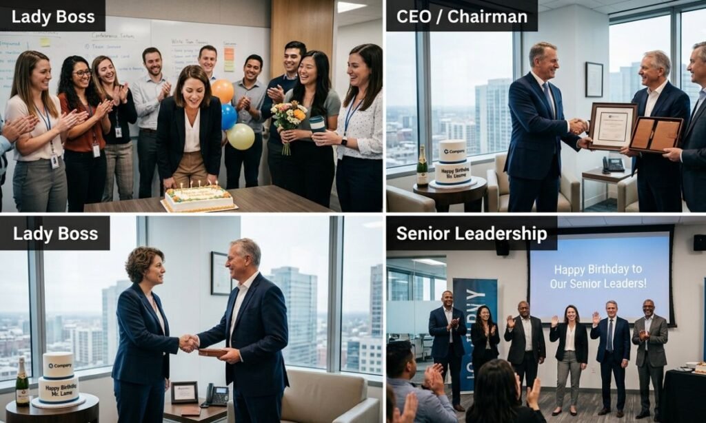 Birthday Wishes for Different Types of Bosses