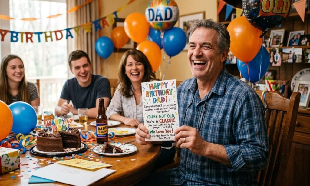 Funny Happy Birthday of Dad
