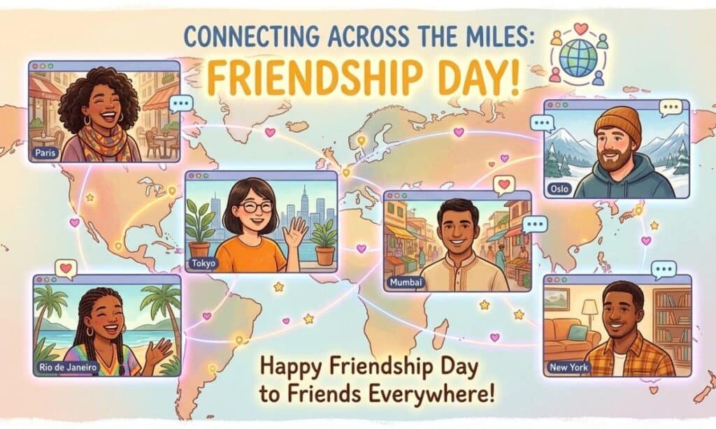Friendship Day for Friends Who Live Far Away