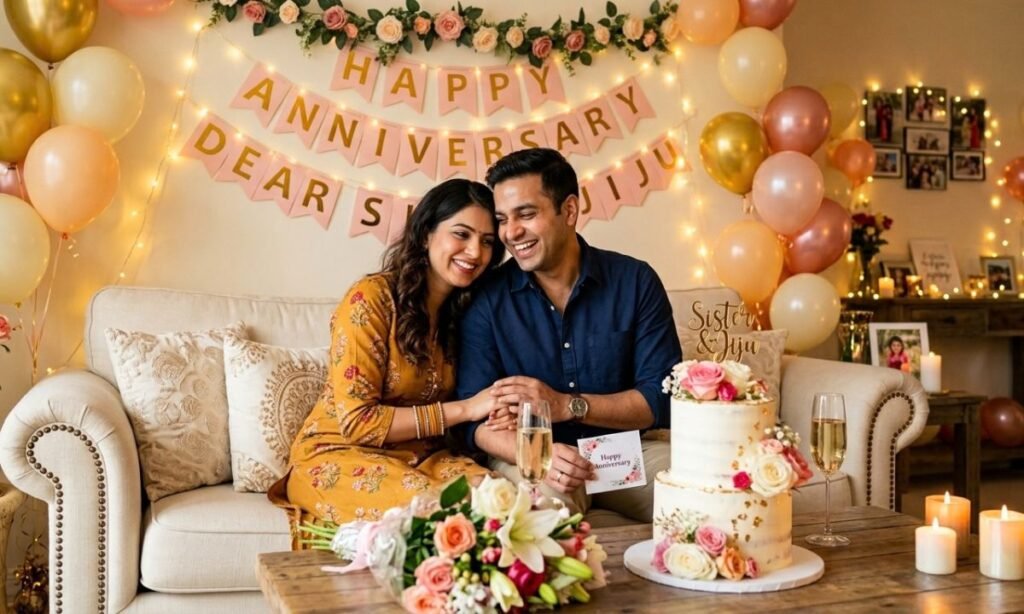 Emotional Anniversary for Sister and Jiju