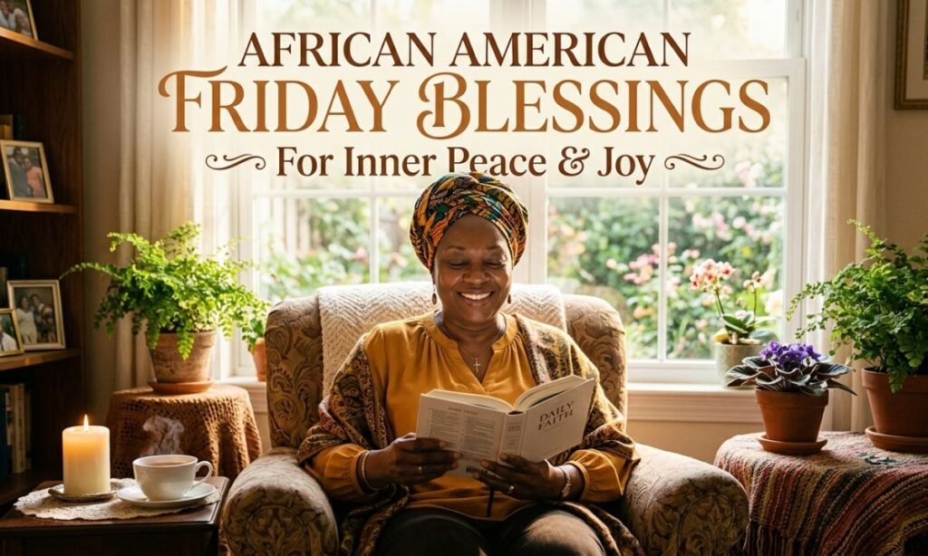 African American Friday Blessings for Inner Peace and Joy