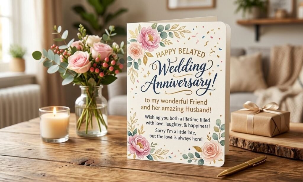 Belated Marriage Anniversary Wishes