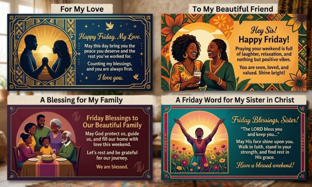 Inspiring African American Friday Blessings for Friends and Family