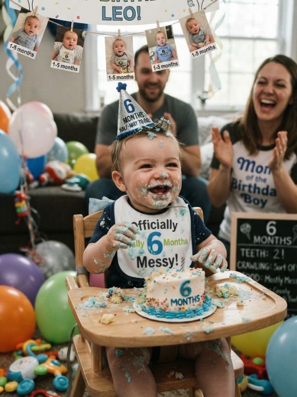 6-Month Birthday Wishes from Parents