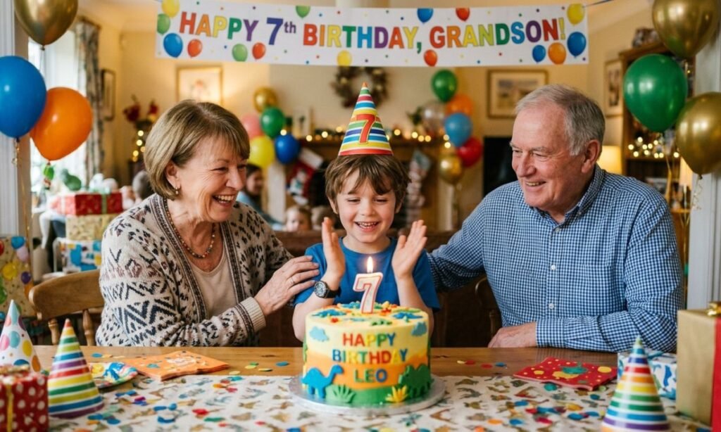 Birthday for Grandson from Grandparents