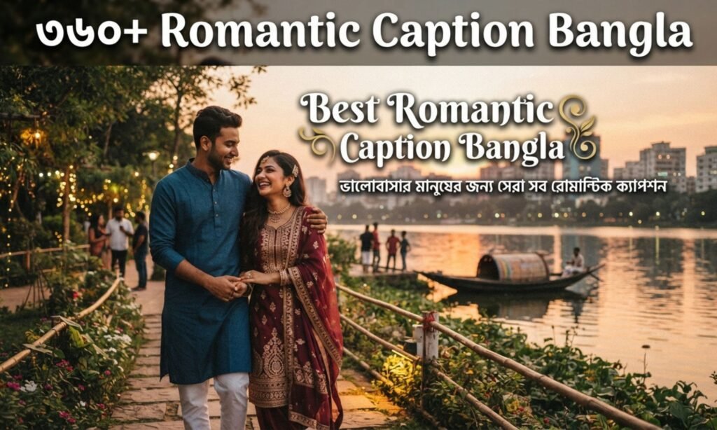 360+ রোমান্টিক ক্যাপশন বাংলা |Best Romantic Caption Bangla