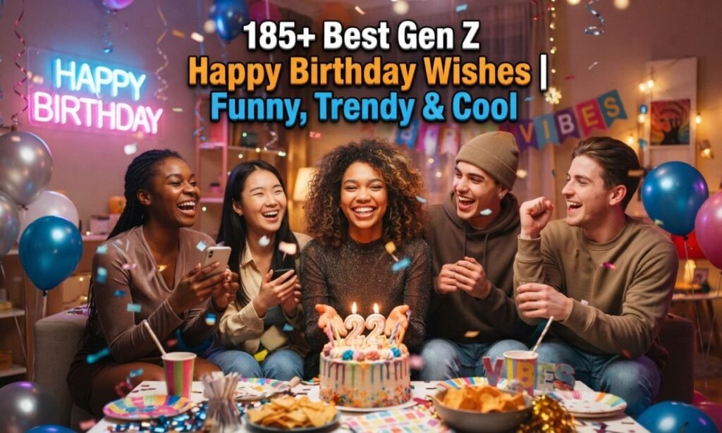 Best Gen Z Happy Birthday Wishes | Funny, Trendy & Cool 