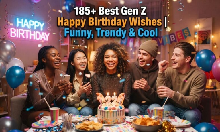 Best Gen Z Happy Birthday Wishes | Funny, Trendy & Cool