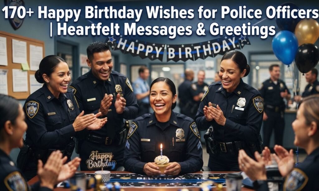 Happy Birthday Wishes for Police Officers | Heartfelt Messages & Greetings 