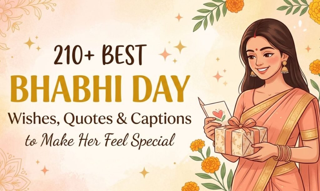 210+ Best Bhabhi Day Wishes, Quotes & Captions to Make Her Feel Special