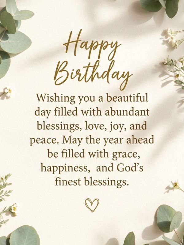 Happy Birthday Blessings Quotes