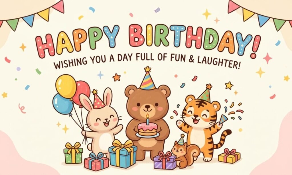 Short Birthday Wishes for Kids