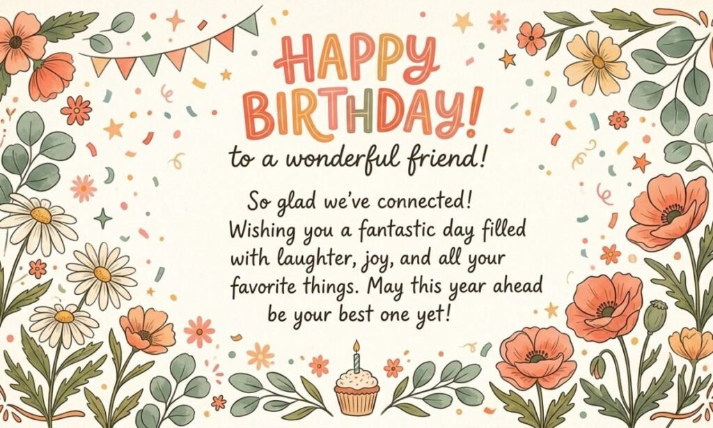 Long-Distance Birthday Wishes for a Female Friend