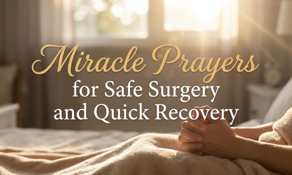 Miracle Prayers for Safe Surgery and Quick Recovery