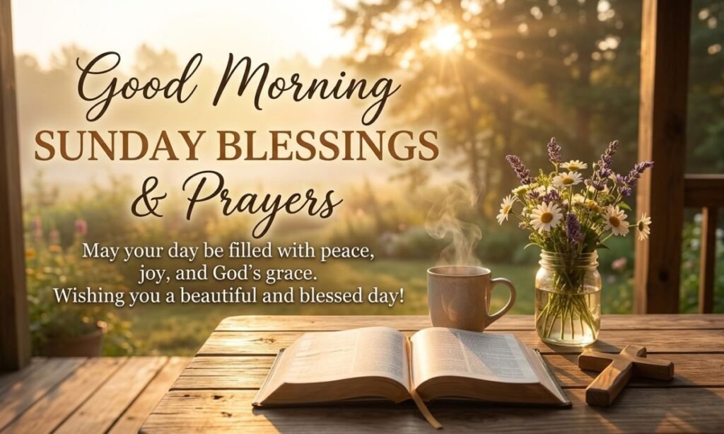 Good Morning Sunday Blessings and Prayers