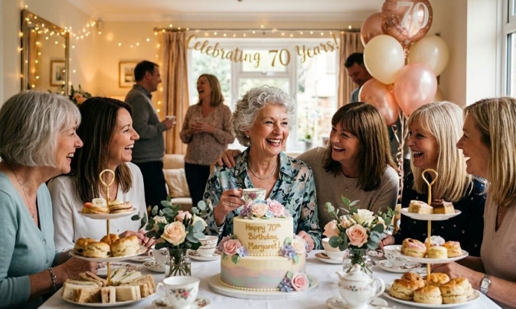 70th Birthday for a Female Friend
