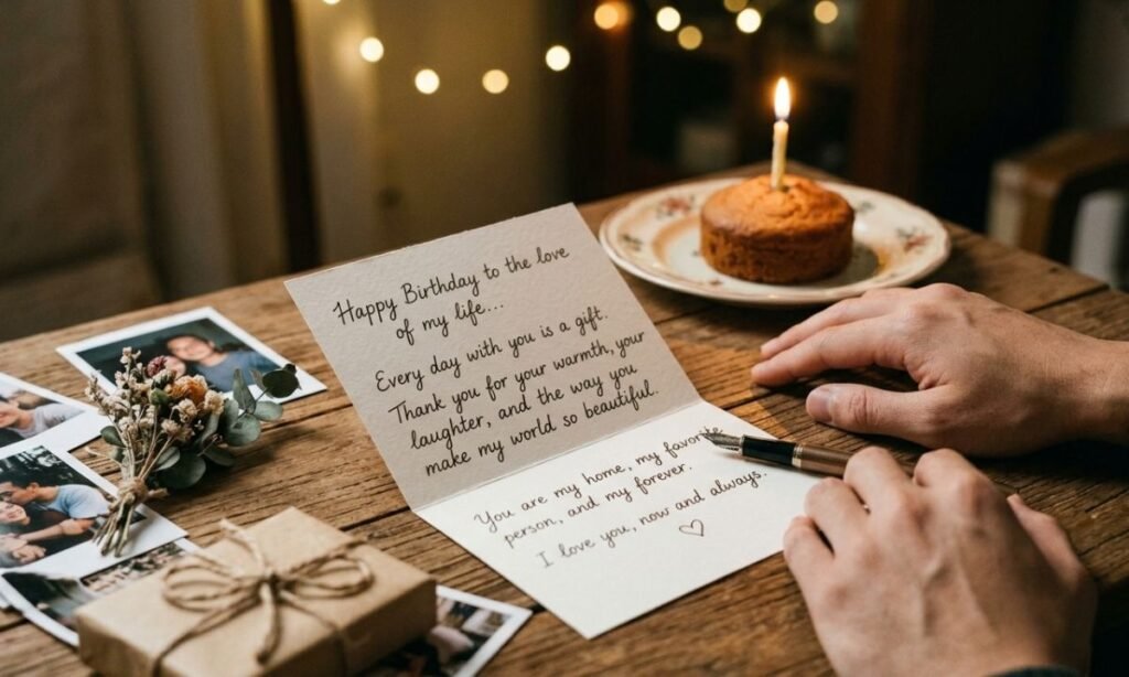 2-Line Heart-Touching Birthday Wishes for Girlfriend